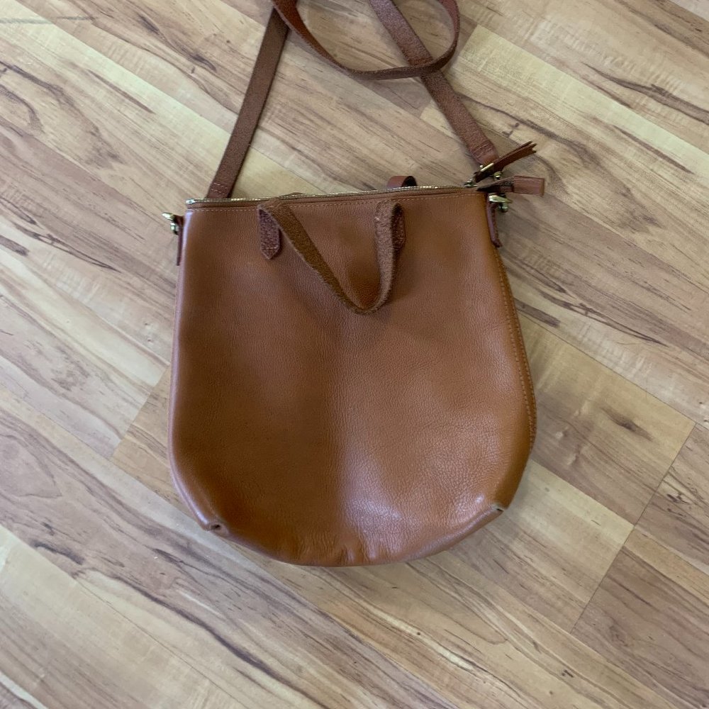 Madewell Zip Top Transport Tote (Medium)